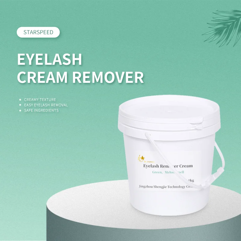 

Star Speed professional manufacturer eyelash glue remover cream 1kg refill bottle lash extension remover