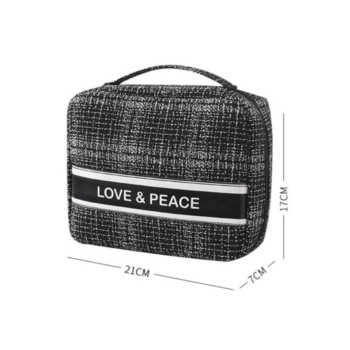 

Makeup Bag Large Cosmetic Bags for Women Travel Makeup Organizer Case