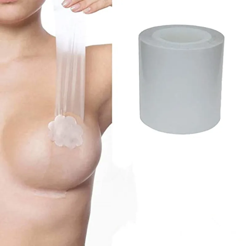 

Transparent Breast Lift Tape Fashion Body Boob Push Up bob Tape Invisible boobtape Bra for Big Breast and Women Dress or Clothes