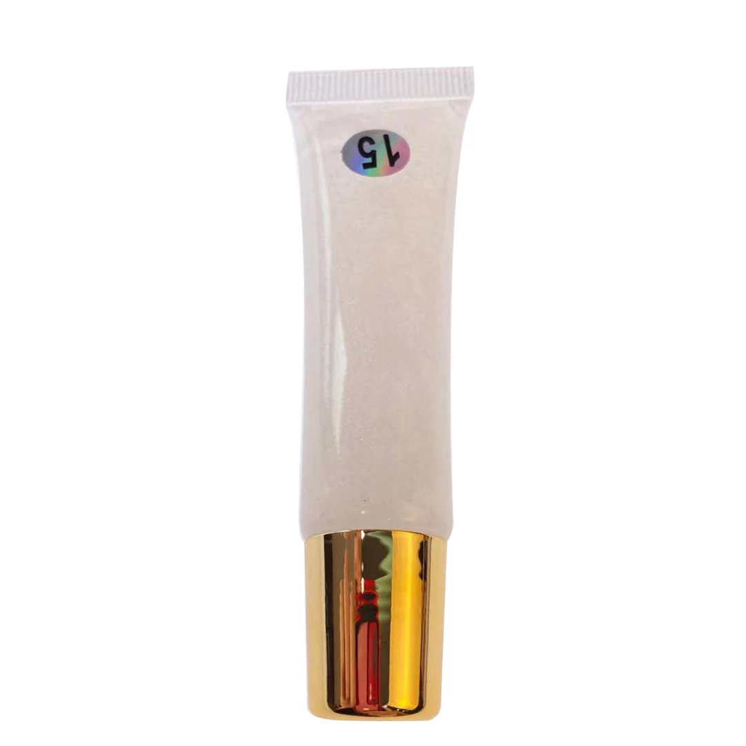 

Sample transparent Lip Gloss Clear Oil Sexy Cute Fruit Lip Balm Colorful Liquid Lipgloss Women Lip Makeup Tool