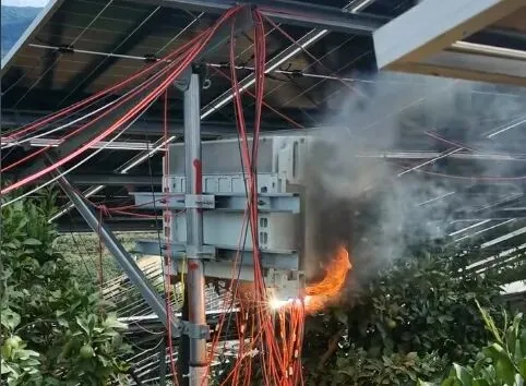 Inverter Component Damage and Smoke