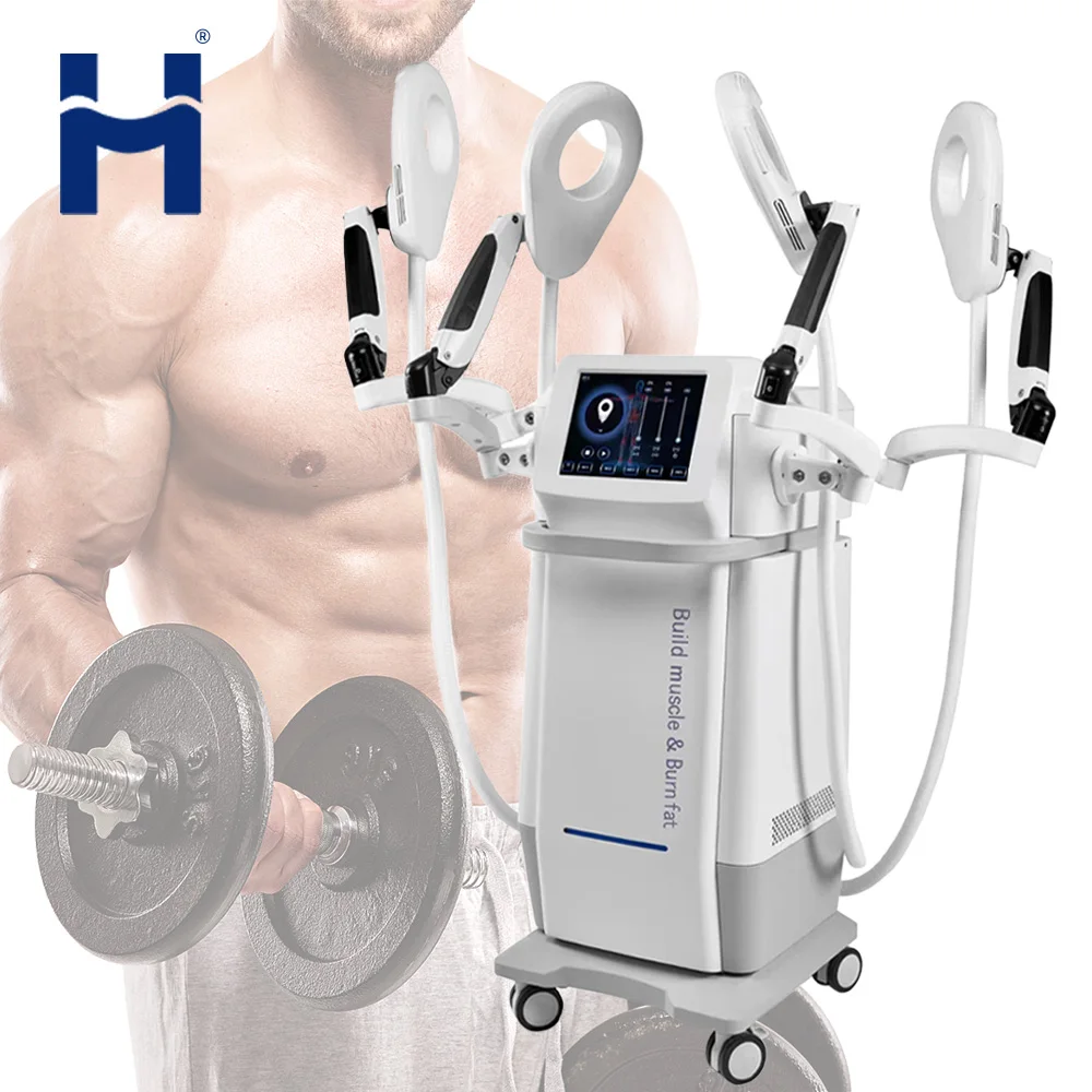 

2023 4 Handles High Intensity Focused Pain Relief Magnetic Joint Inflammation Muscle EMS Body Sculpting Physiotherapy Equipment