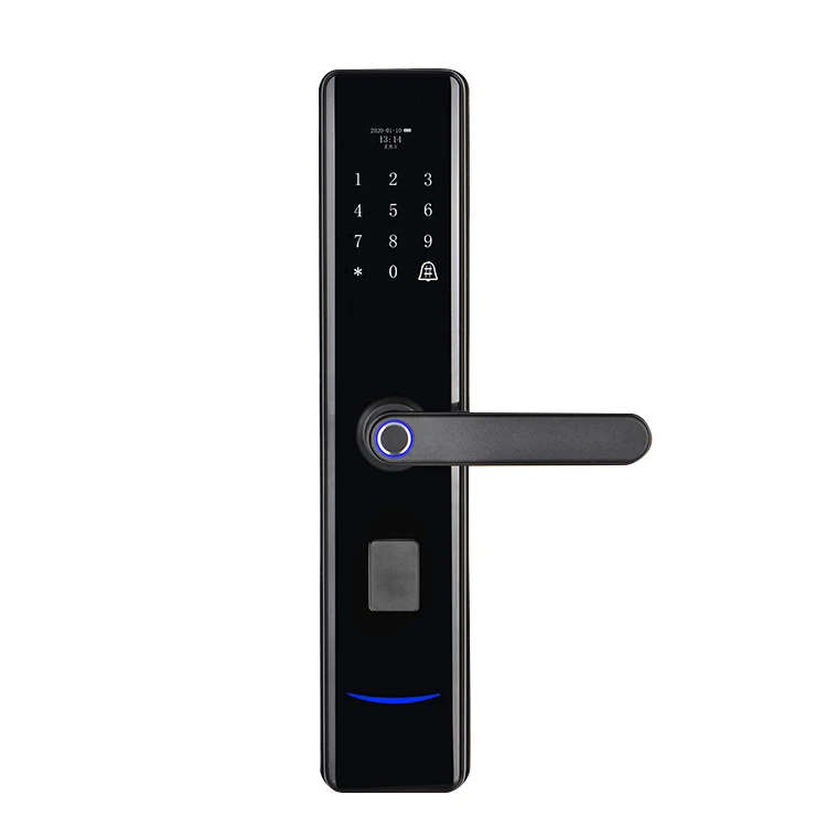 
ELA hot sale semi-automatic smart electronic home security fingerprint door lock 