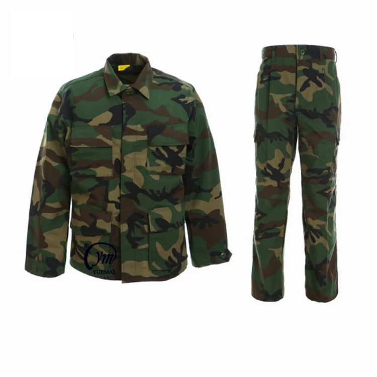 

woodland camo BDU battle dress uniform military army fatigues, Customerized