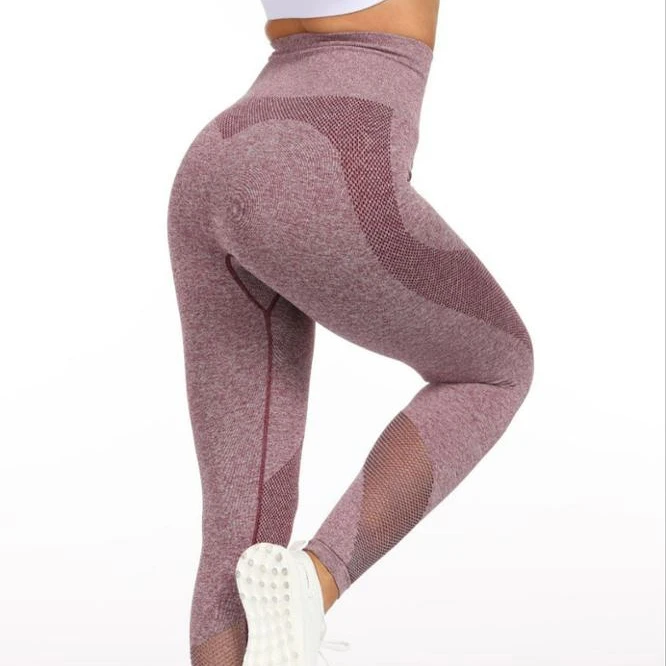 

2019 apparel womens leggins gym tights striped workout fitness leggings women seamless yoga pants, 9 colors