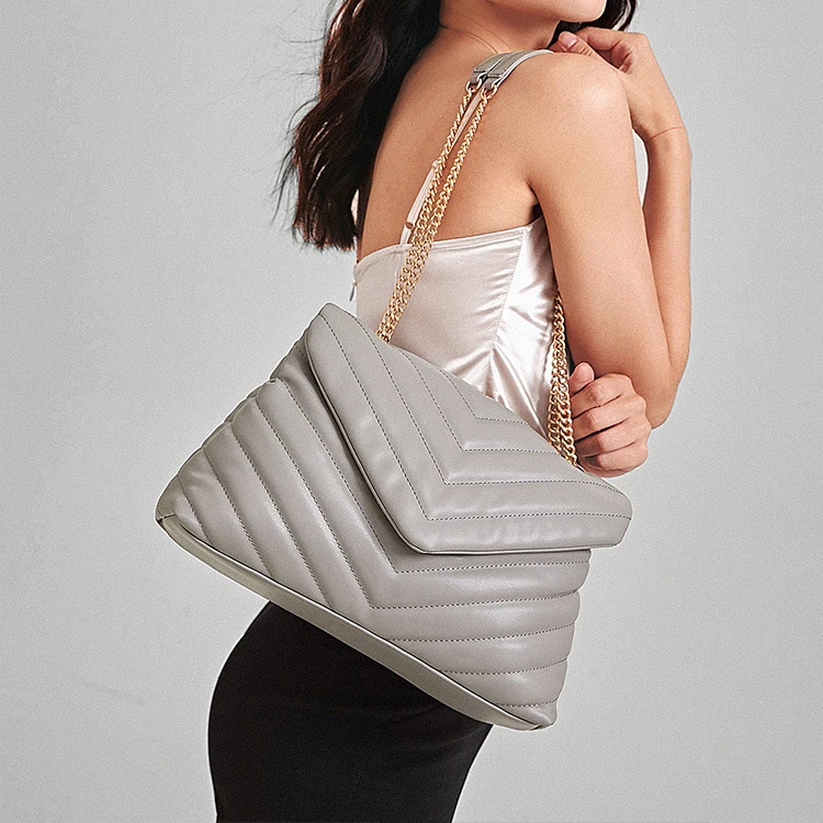 

Wholesale Price High Quality OEM Design 100% Pu Leather Soft Embroidery Shoulder Tote Bag Lady Handbag, Black