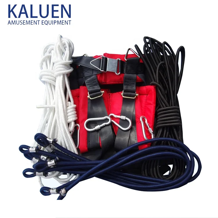 Popular Bungee Jumping Safety Harness Bungee Cord Set for Sale