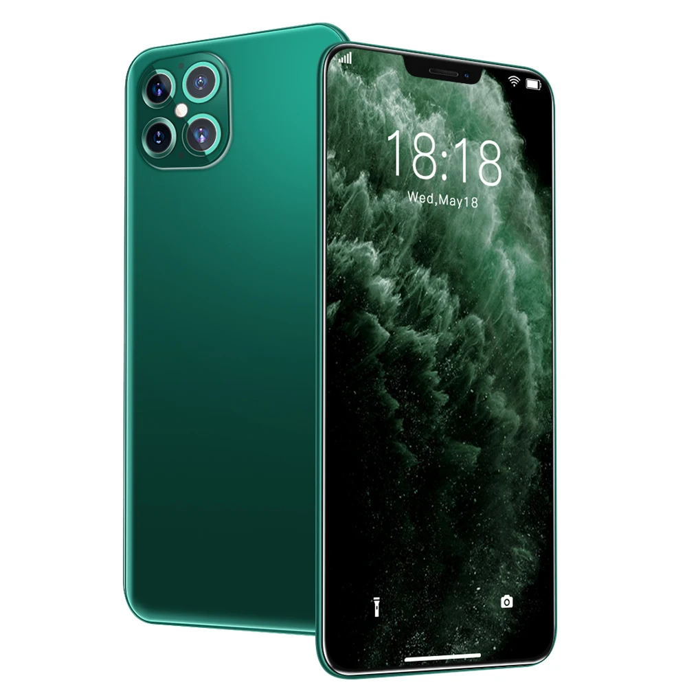 

The latest i12 Pro smart phone 6.1-inch high-definition screen smartphone face unlock mobile phone smartphone 6.6 inch