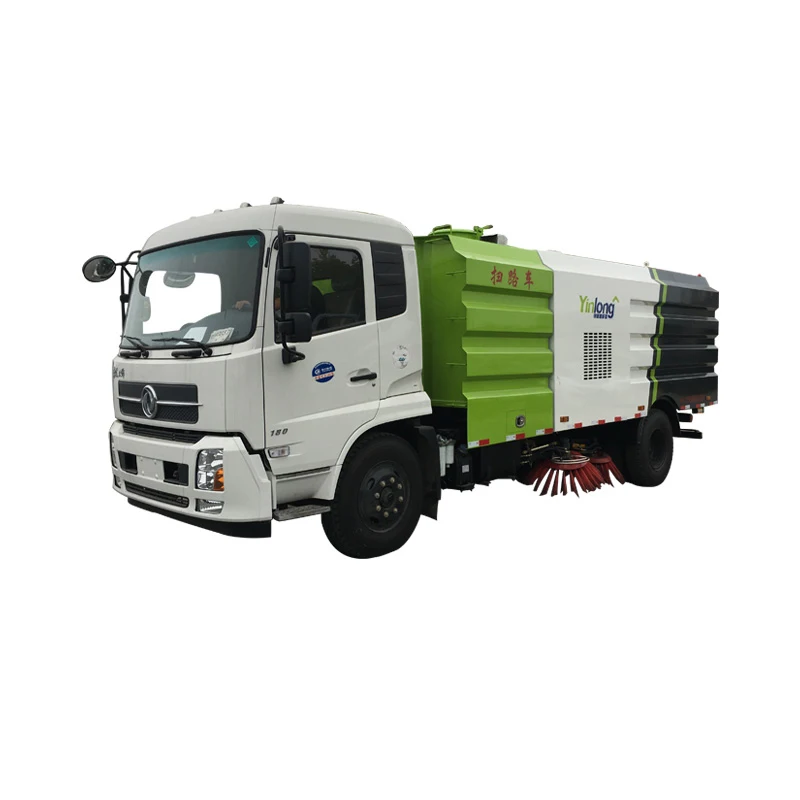 
Dongfeng 6 wheeler 4*2 7.5 cubic meters stainless steel water tanker sweepers road cleaner truck  (60768143988)