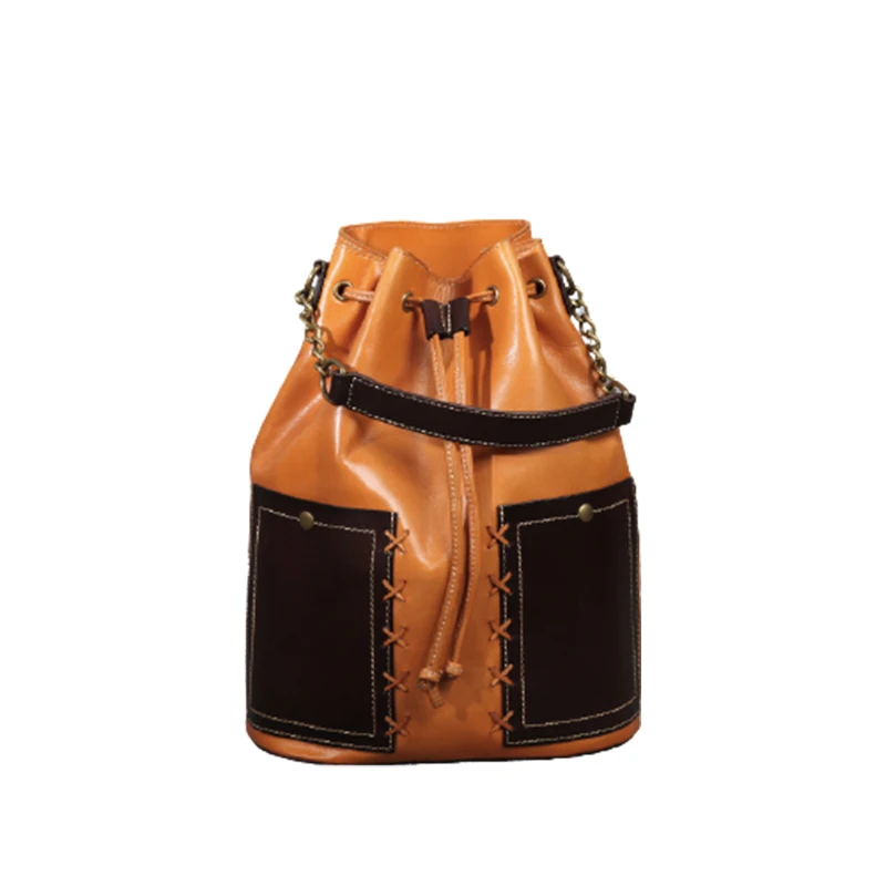 

Fashion Oem New Design Backpacks 2020 Vegetable Tanned Leather Casual Backpack Young Men, Customized