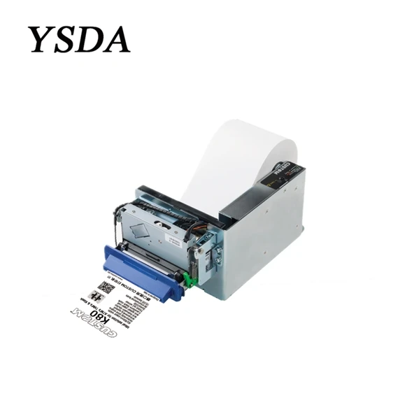 Custom 80mm high speed kiosk printer K80 for financial self-service system with low noise