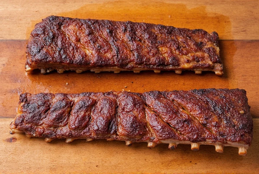A set of kitchen tools for slow cooking ribs