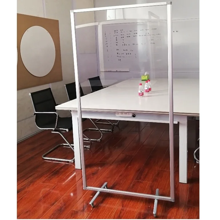 Mobile Divider Portable Clear Acrylic Salon Partitions Buy Mobile