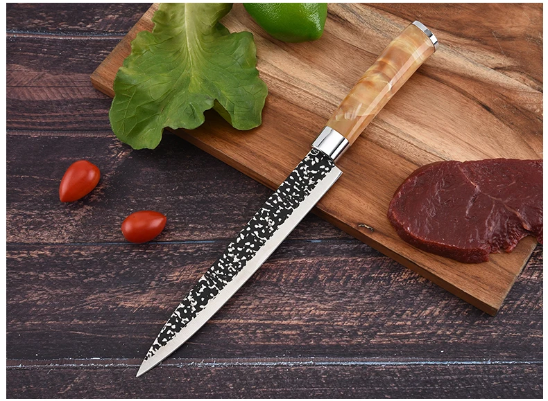8 Inch Stainless Steel Meat Carving Knife For Outdoor Fishing Or