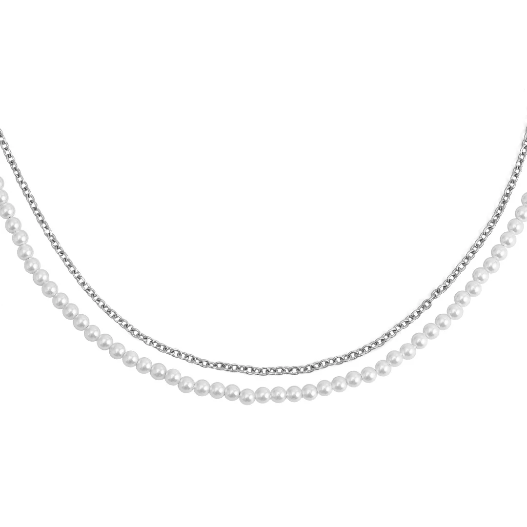 

Pearl Ncklaces Charms Cuban Chain Fashion Gifts For Women Luxury 2021 New Design