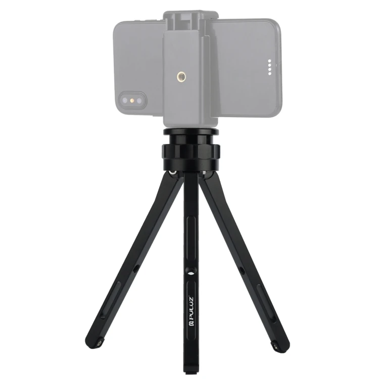 

PULUZ Adjustable Stabilizer Cellphone Tripod Stand Flexible Tabletop Tripod Compatible for DSLR Digital Cameras(Black)