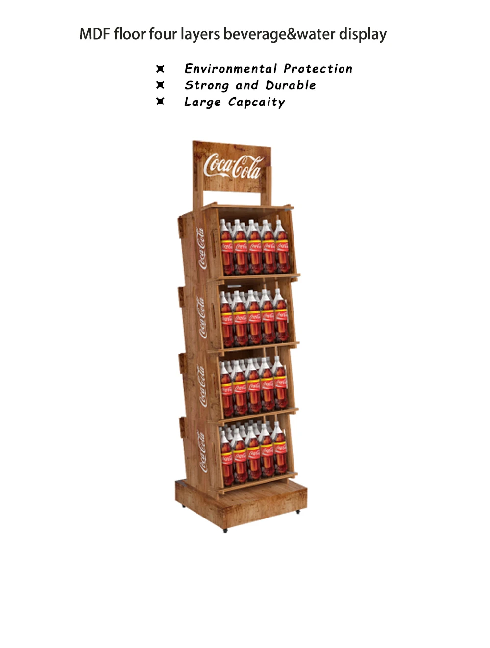 Shelf Display Commodities Classy Display Rack Promotion Merchandise Mdf