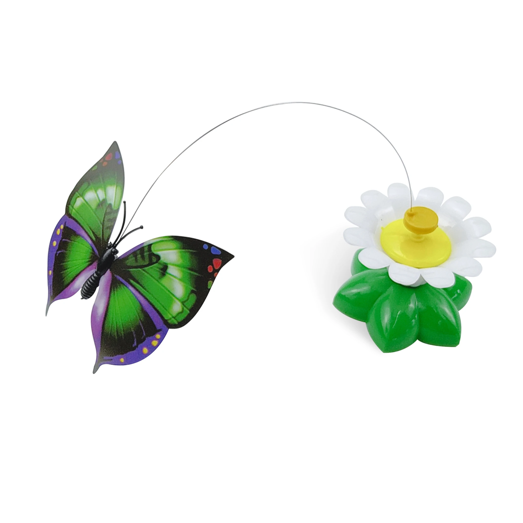 

Wholesale rotatable butterfly and Hummingbird electric cat teaser toys, Assorted