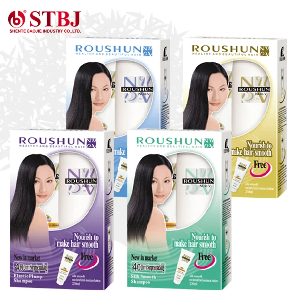 

ROUSHUN Natural Private Label Hair Care Shampoo Gift Set Anti-hair Loss Nourishment Smooth Hair Shampoo