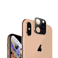 

Unique design Camera lens Cover For making your iphone x loos like iphone 11 pro new replacement back camera lens protectors