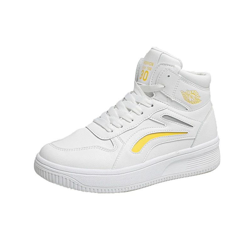 

YT Shoe New Design Girls Lady Casual Walking Style Shoes High Cut Sneakers For Women