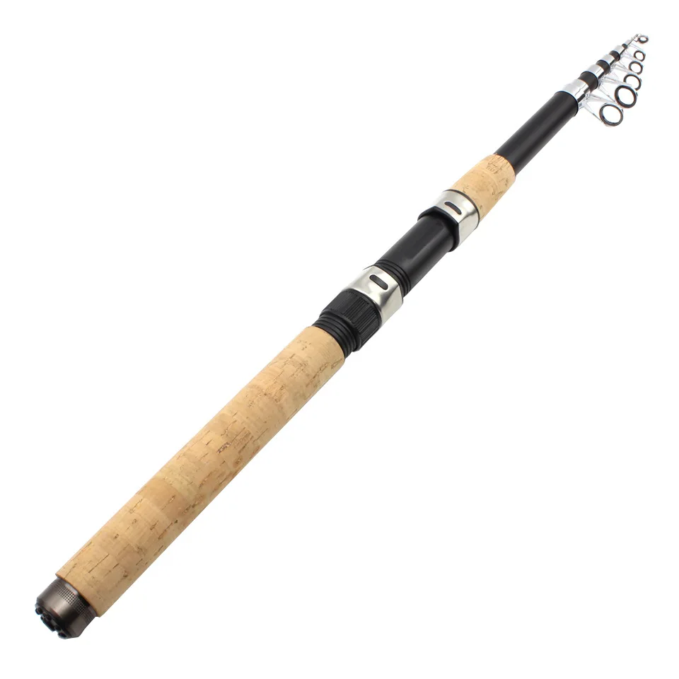 

JETSHARK ultralight Carbon Fiber fishing rod spinning casting Saltwater lure fishing telescopic pole carp rod fishing tackle