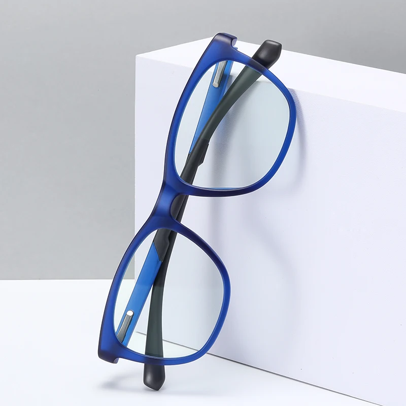 

Aochi 2024 New Style Tr90 Computer Eyewear Square Adult Frame OEM Blue Light Blocking Glasses Optical Eyeglasses Frames