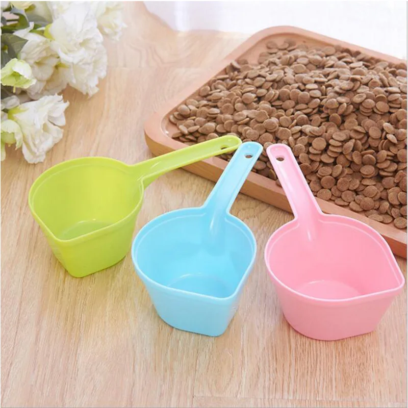 

Pet Shovel Food Scoop Large Capacity Thickening Dog Spoon Plastic Shovel Pet Feeder