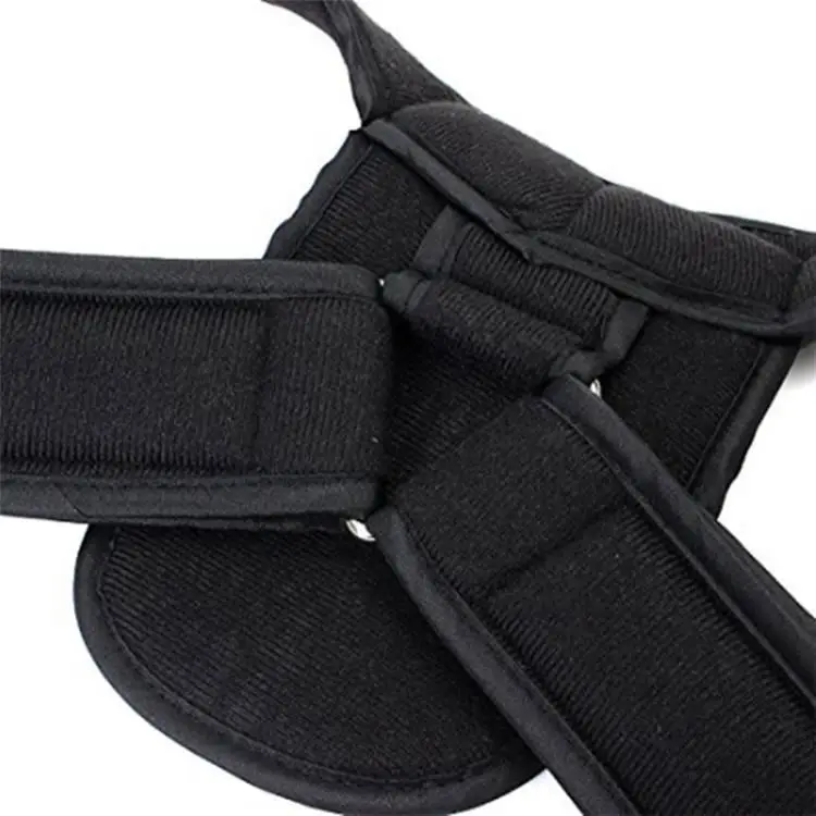 

Adjustable Support Back Posture Correction Belt for body shape and exercise sports, Black