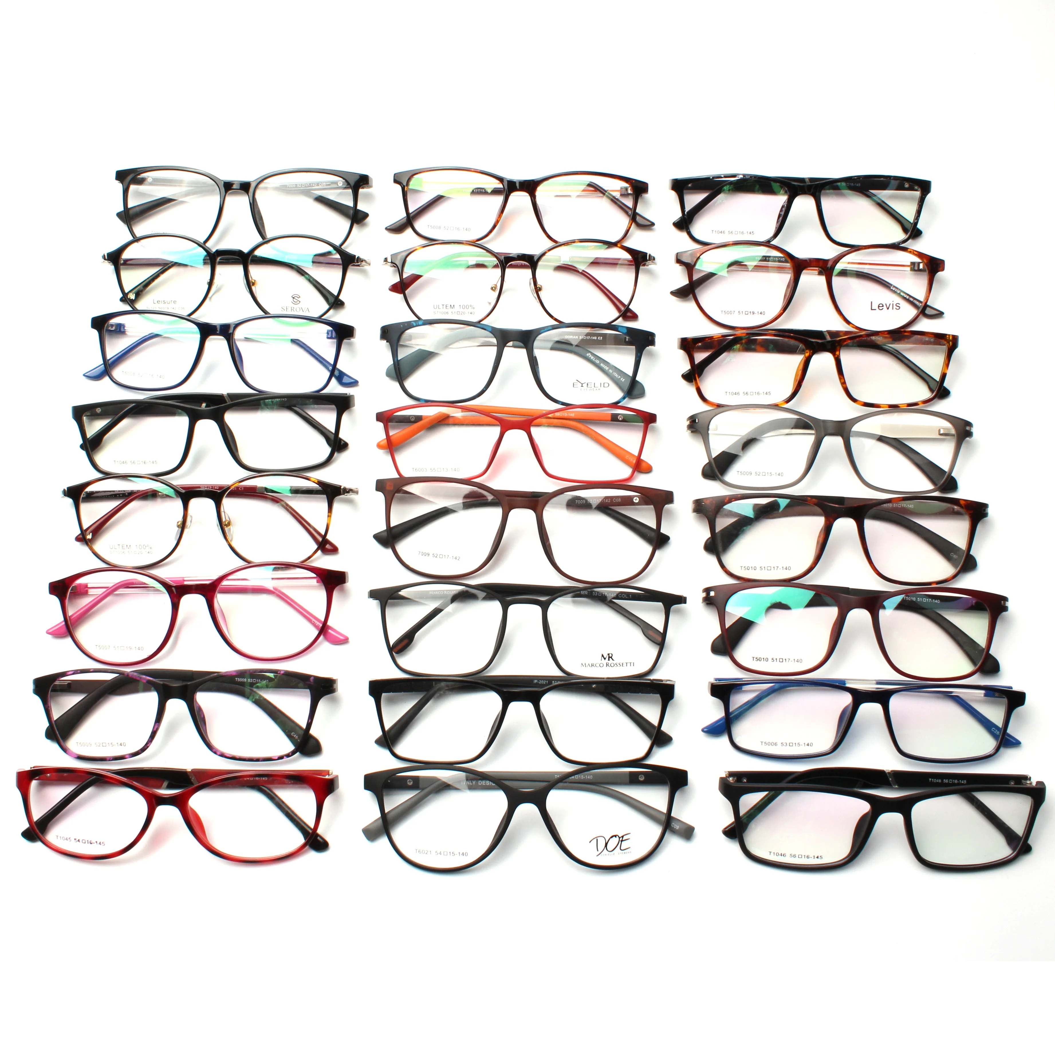 

Cheap stock assort eye glass frames ready made mixed colors high quality TR90 optical frames, Mixed colors cheap designer eyeglass frames