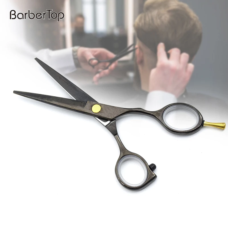 

440C Silvery Convex Blades Barber scissors Hair scissors Professional Hair Shears Cutting Shears