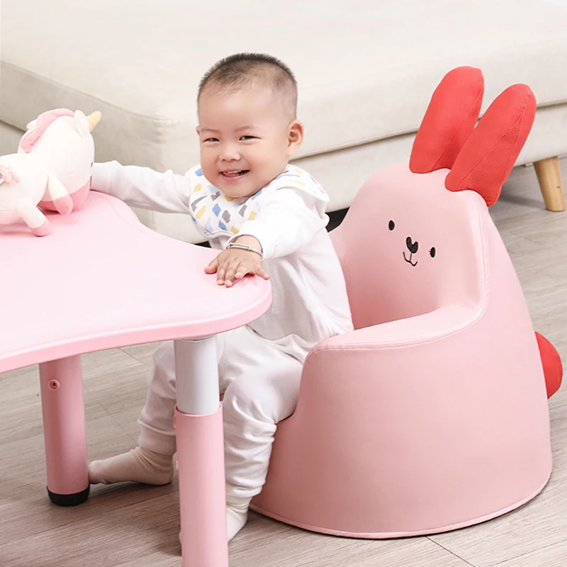 
Hot Selling Cute Cartoon Animal Children Furniture Single Sofa Seat 
