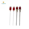 K type NiCr-Ni thermocouple with plain stem SUS304 sheath