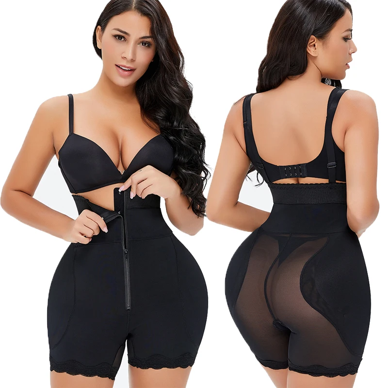 

2021 New Design Custom Private Label Shapewear Comfortable Shoulder Strap Adjustable Shapewear For Women With Padded, Black