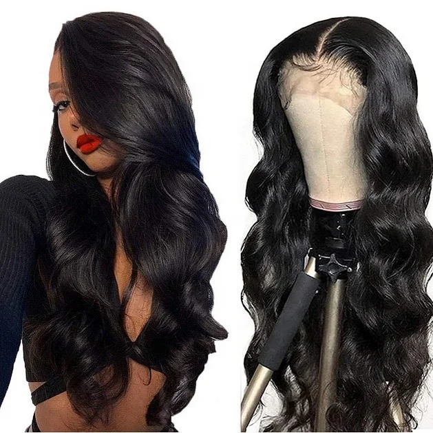 

Hot Sale Hair Brazilian Human Wigs 150% 180% Density Body Wave HD Transparents Lace Front Wig