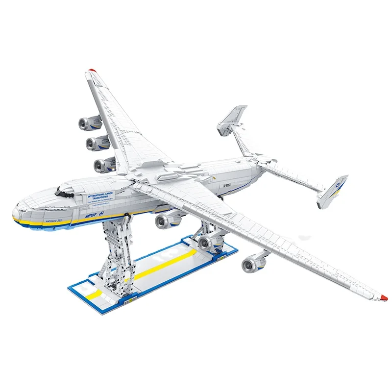 

J-Star 57014 An-225 transport plane building blocks model toy 1:84 collectible plane building bricks with 5350pcs+ toy gift