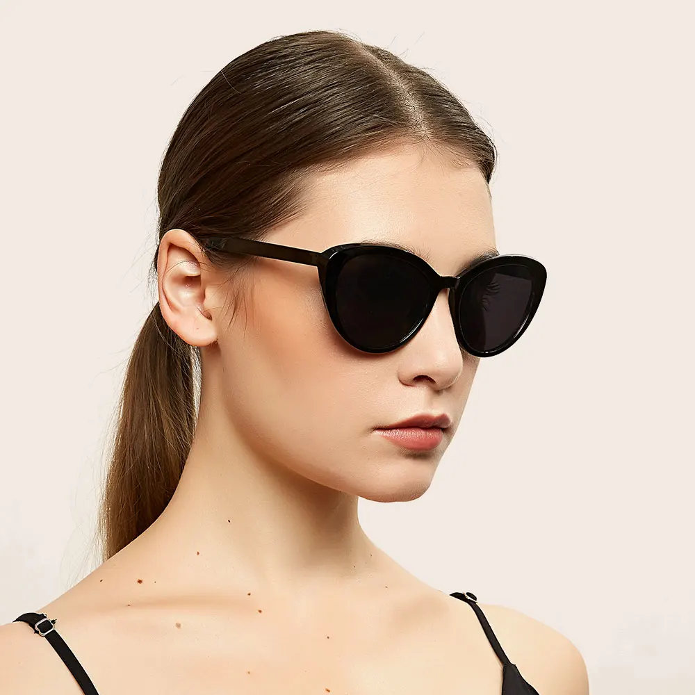 

2020 Fashion Cateye Women Sunglasses Female Gradient Sun Glasses Oculos feminino de sol