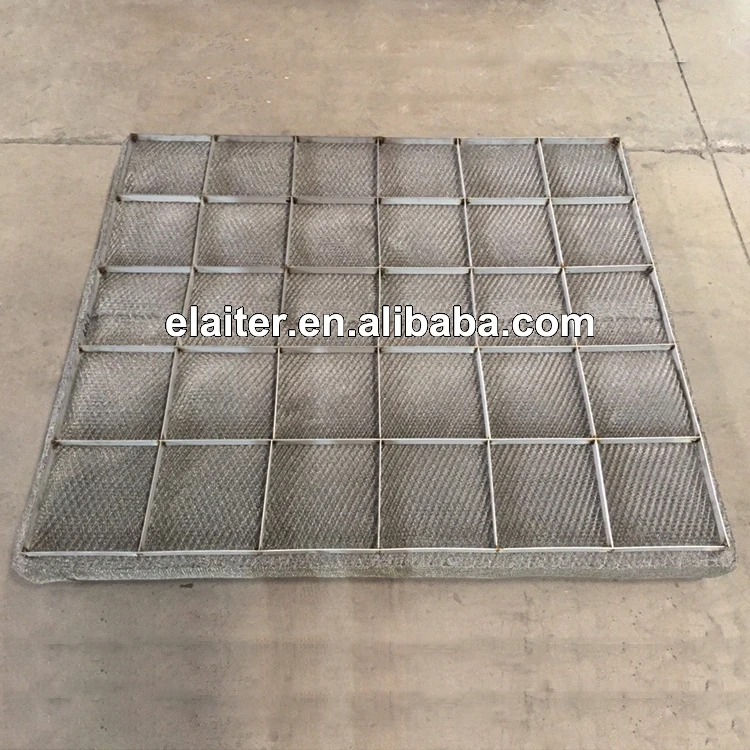 Stainless Steel York Mesh Knitted Wire Mesh Demister Pad