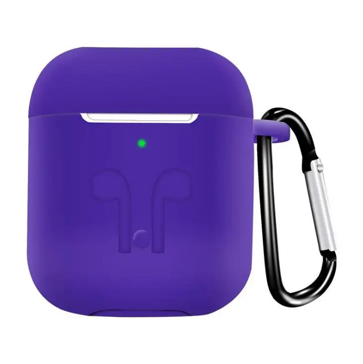 3mm thicker wholesale Colorful Silicone Earpod Cover airpods case