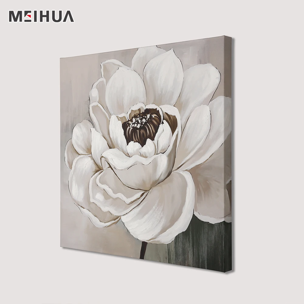 Abstract Flower Canvas Wall Art Canvas Print Wall Decal Hand Painting