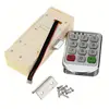 Metal Digital Keypad Locker Lock Battery Operated Password Code Cabinet Lock 206PW