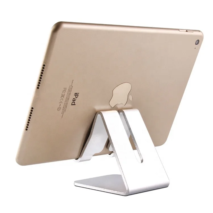 
Universal Premium Metal Aluminum Tablet Holder Desk Cell Phone Holder for Smartphone Tablets 