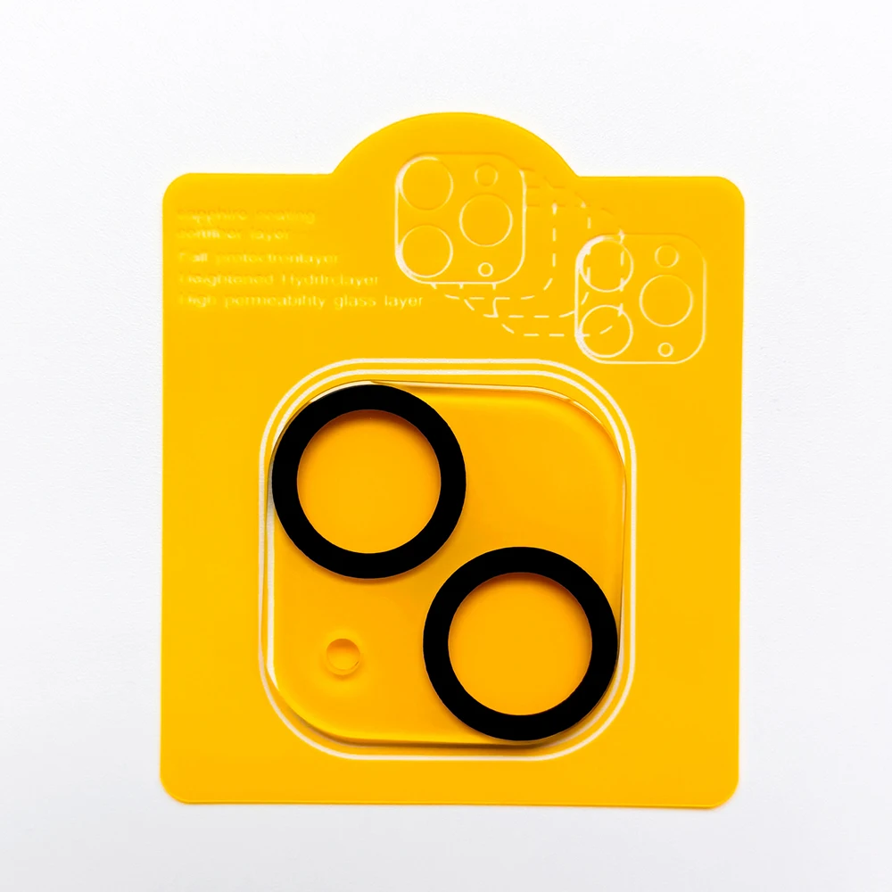 

Screen Printing Lens Protector Film HD Scratch Resistant Tempered Glass Protectors Back Rear Suitable for iPhone13