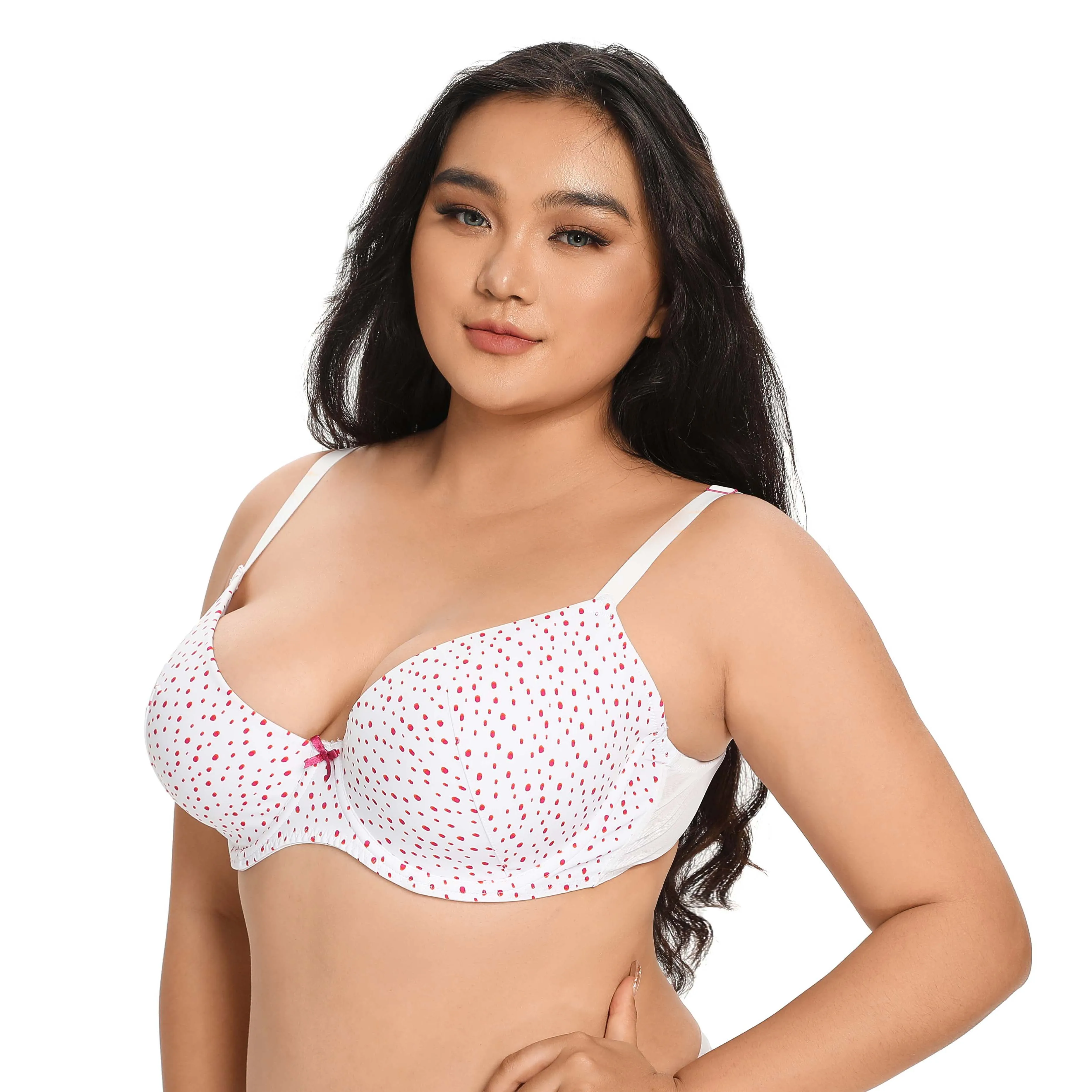 

woman printed bra big size cup plus size padded up bra big full coverage cups underwire plus size women padded bra