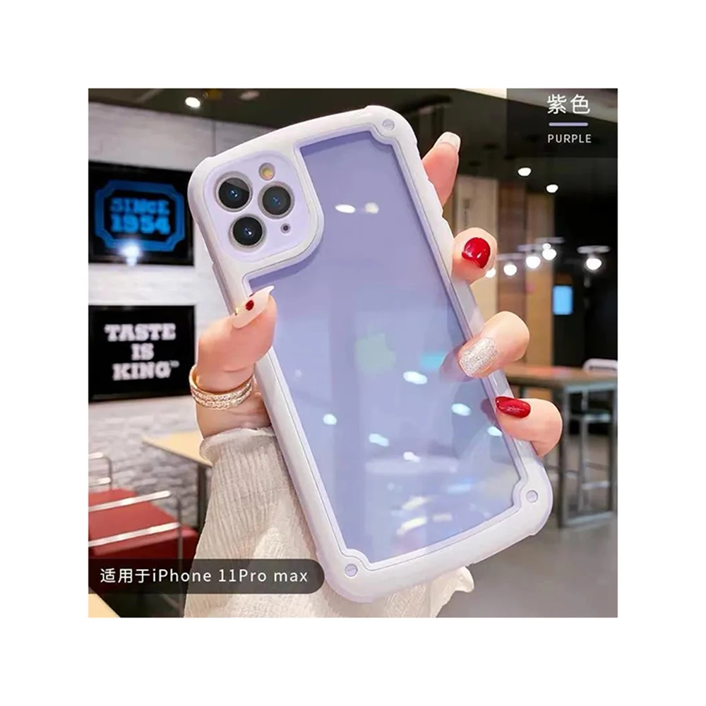 

New anti skid shockproof carcasa phone case for iphone xr cover purple