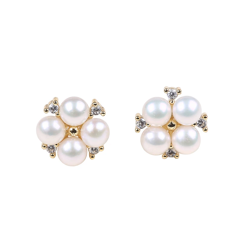 

Fashion 925 sterling silver jewelry Earrings, White