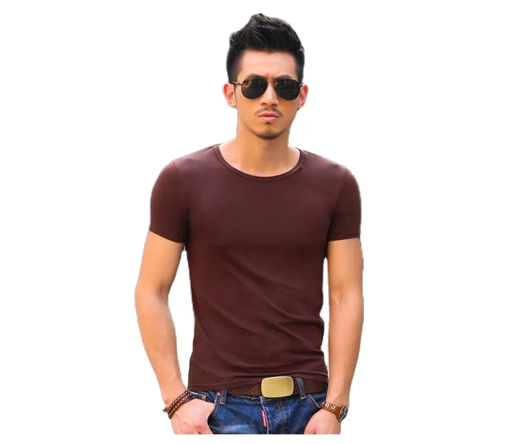 

New style plain o-neck man 95% cotton custom tshirts printing latest shirt custom your logo for men's, Picture