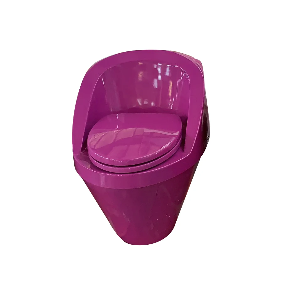 One Piece Bathroom Design Toilet,Morden Marine Purple Plastic Pissing Wc Toilet For Sale Buy