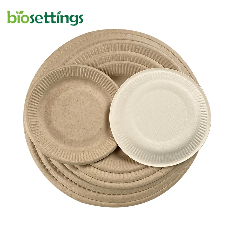 

PFAS FREE Ramadan eid paper plates and cups set supplier custom disposable party plates disposable paper