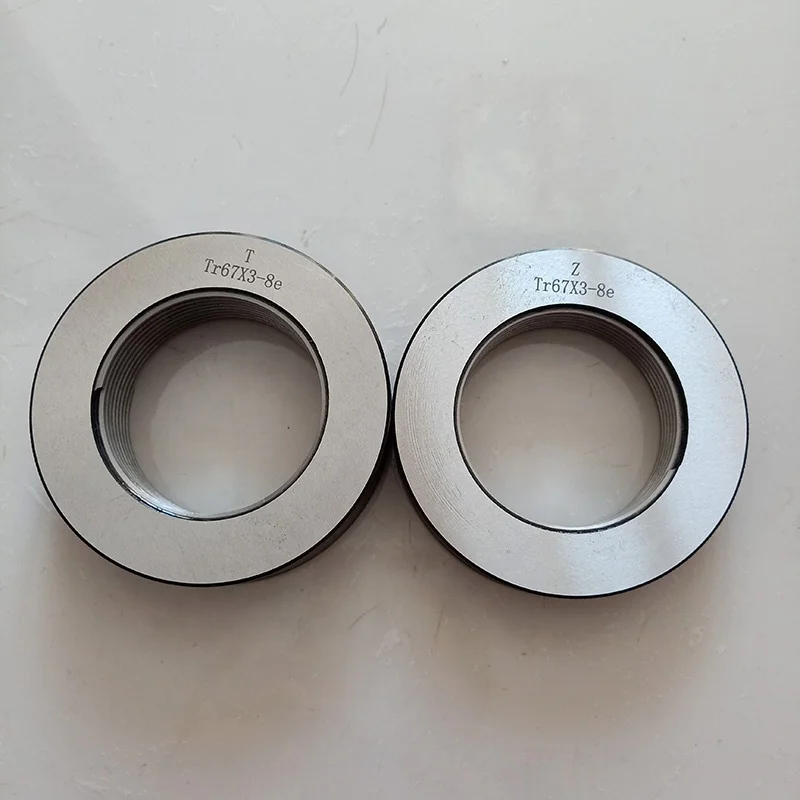 The Metric Screw Plug Gages Go And No Go 4h 5h 6h 7h 8h Thread Plug